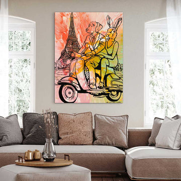 Paris Was Perfect (Original Painting)