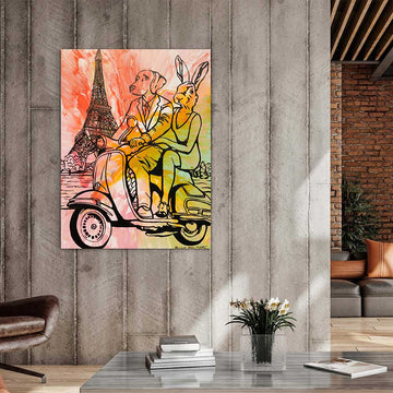 Paris Was Perfect (Original Painting)