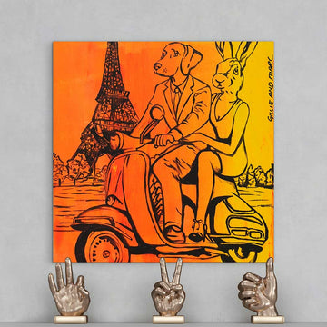 Paris Was the Place (Original Painting)