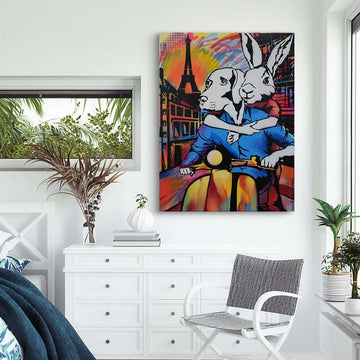 Paris at Night (Original Painting)