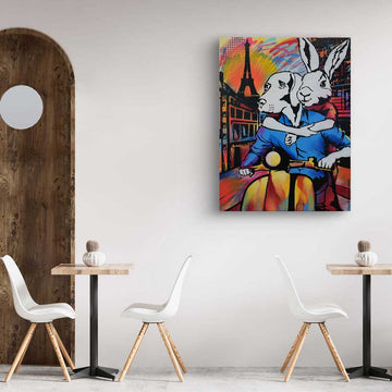 Paris at Night (Original Painting)