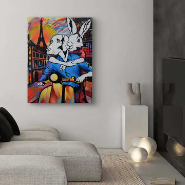 Paris at Night (Original Painting)