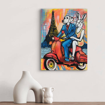 Paris is the City of Love (Original Painting)