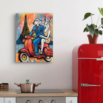 Paris is the City of Love (Original Painting)