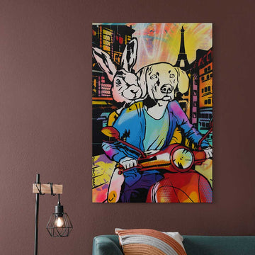 Parisian Joyride (Original Painting) (Copy)