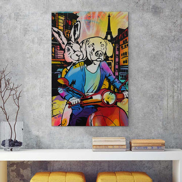 Parisian Joyride (Original Painting) (Copy)