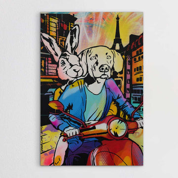 Parisian Joyride (Original Painting) (Copy)