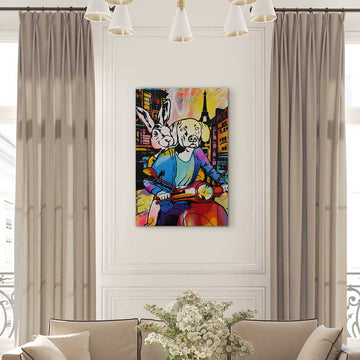 Parisian Joyride (Original Painting) (Copy)