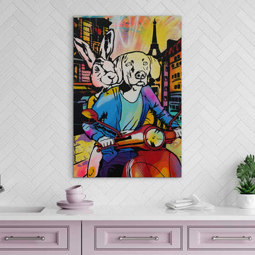 Parisian Joyride (Original Painting) (Copy)