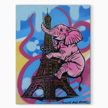Pink Elephant (Original Painting)