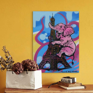 Pink Elephant (Original Painting)