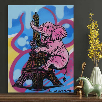 Pink Elephant (Original Painting)