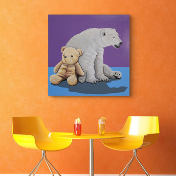 Polar Bear Love (Original Painting)