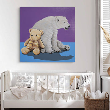 Polar Bear Love (Original Painting)