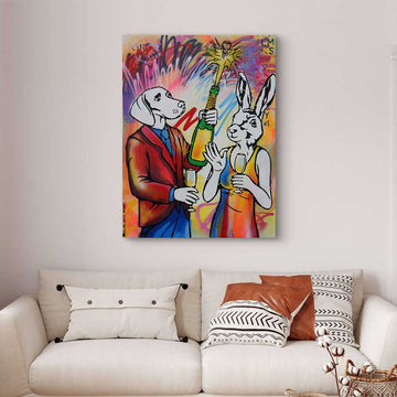 Pop Goes Life (Original Painting)