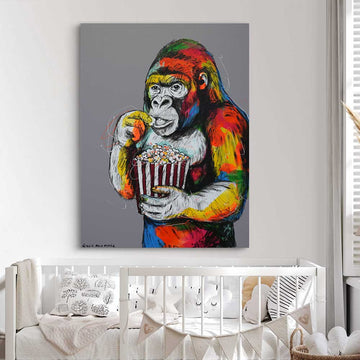 Popcorn Bliss (Original Painting)