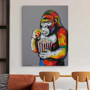 Popcorn Bliss (Original Painting)