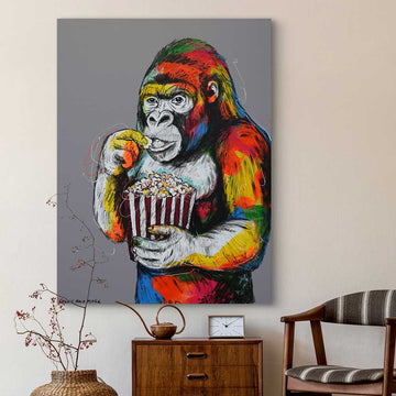 Popcorn Bliss (Original Painting)