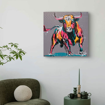 Power Bull (Original Painting)