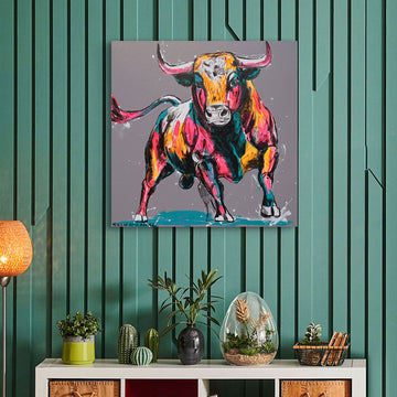Power Bull (Original Painting)