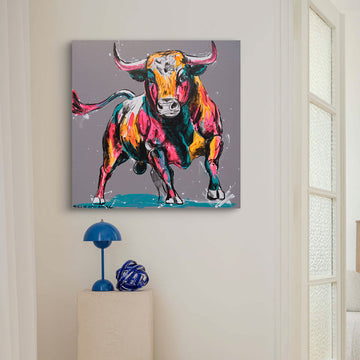 Power Bull (Original Painting)