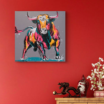 Power Bull (Original Painting)