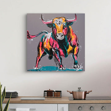 Power Bull (Original Painting)