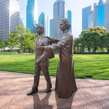 Guided by Saint Marcellin (Bronze Sculpture)