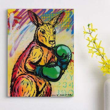 Punchy Roo (Original Painting)