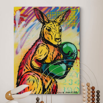 Punchy Roo (Original Painting)