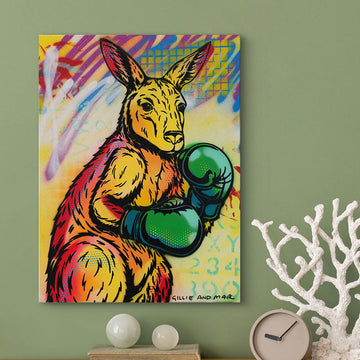 Punchy Roo (Original Painting)