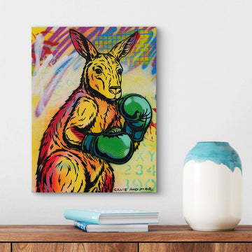 Punchy Roo (Original Painting)