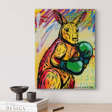 Punchy Roo (Original Painting)