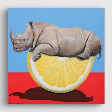 Rhino Lemon (Original Painting)