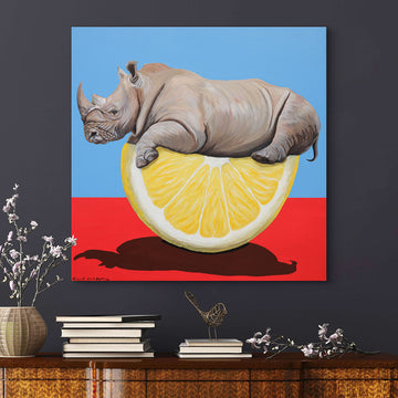 Rhino Lemon (Original Painting)