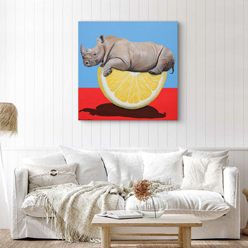 Rhino Lemon (Original Painting)