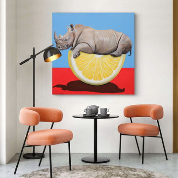 Rhino Lemon (Original Painting)