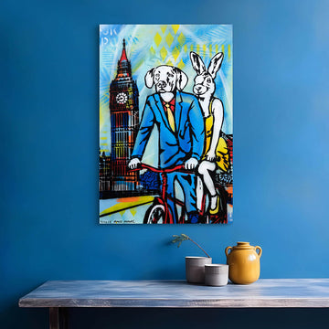 Ride for Love Always (Original Painting)