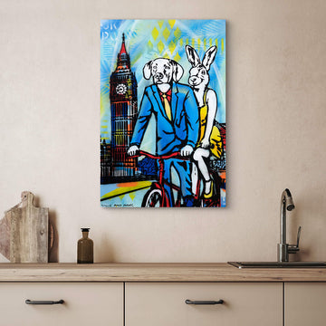 Ride for Love Always (Original Painting)