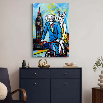 Ride for Love Always (Original Painting)