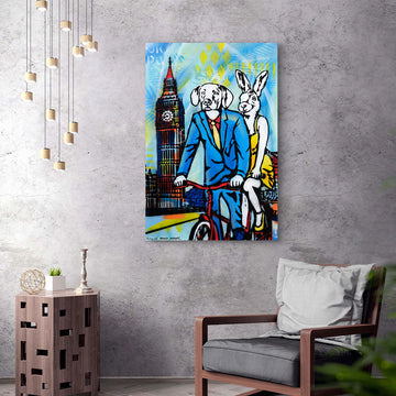 Ride for Love Always (Original Painting)