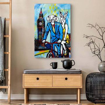 Ride for Love Always (Original Painting)