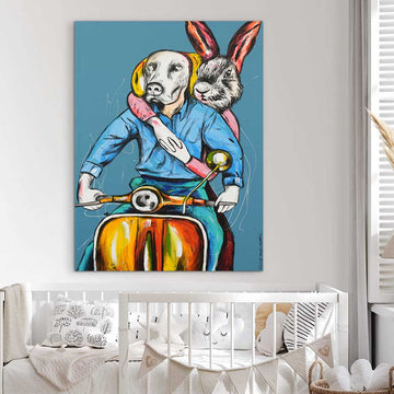 Ready to Ride Again (Original Painting)