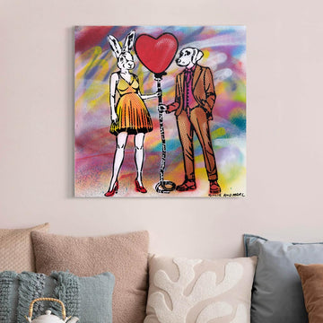 Red Balloon (Original Painting)