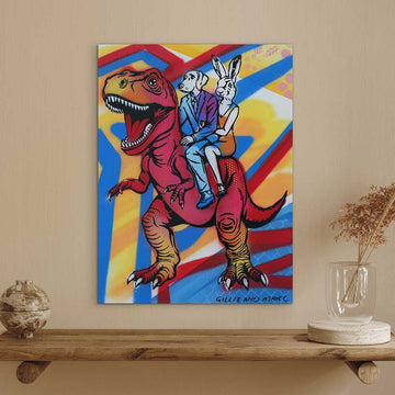 Red Rex (Original Painting)