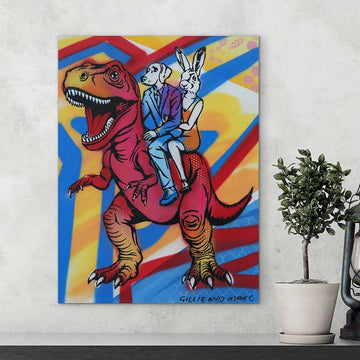 Red Rex (Original Painting)