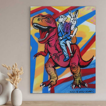 Red Rex (Original Painting)