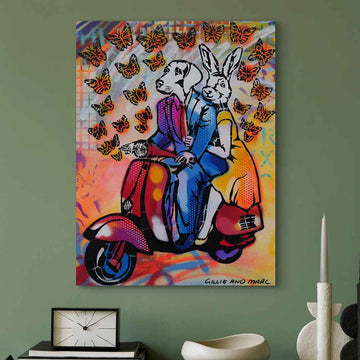 Retro Ride (Original Painting)