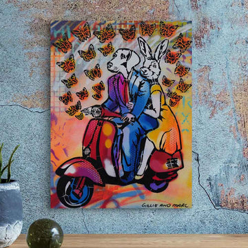 Retro Ride (Original Painting)