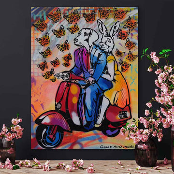 Retro Ride (Original Painting)